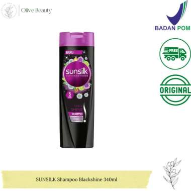 SUNSILK Shampoo Blackshine 340ml