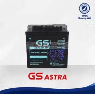 GZ Astra GTZ7V Yamaha YTZ7V Aki motor kering NMax Aerox Lexi GSMF GTZ7V