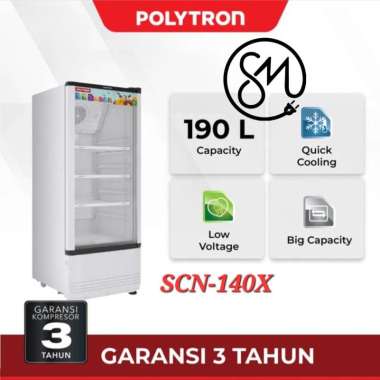 Showcase Polytron SCN-140X Display Cooler 190 Liter SCN140X