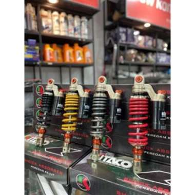 SHOCK BELAKANG SHOCKBREAKER KTC KITACO MATIC 300MM DOUBLE CLICK ORIGINAL GREY