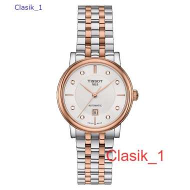 Original 100%!! jam Tangan Wanita Automatic 30mm Tissot T122.207.22.036.00 Swiss Made Garansi Resmi