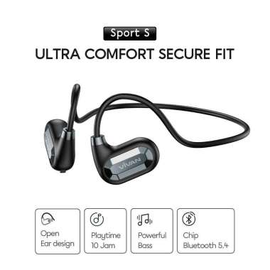 Vivan Sport S Open Ear Comfort Earbuds Sport Headset Bluetooth