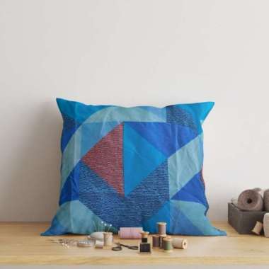 Ilus-Bantal Kursi Bantal Sofa Bantal Tidur Sofa LP 30x30cm Zigzag