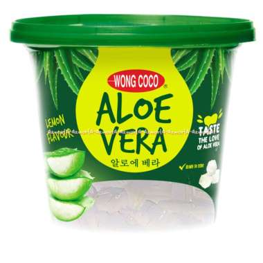 Wong Coco Aloe Vera 1kg Lidah Buaya Nata De Coco Kemasan Derigent