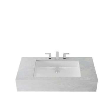 Wastafel Tanam TOTO LW600J With TOTO TX119LT Complete Set (Panas Dingin)