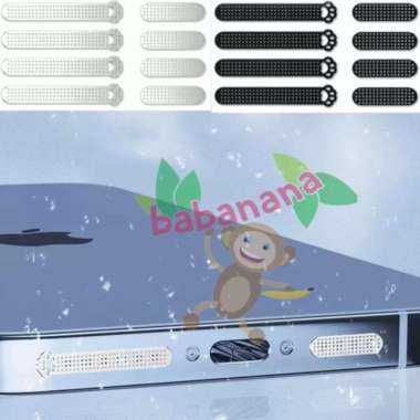 Sticker Stiker Pelindung Speaker HP Iphone Xiaomi Samsung dari Debu Rose Gold