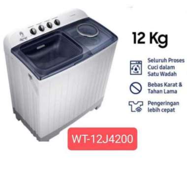 SAMSUNG MESIN CUCI WT12J4200MB/SE