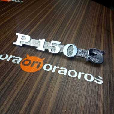 emblem tempong vespa PS P150S chrome
