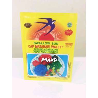 Agar Agar Swallow Sun Warna Cokelat 7g 1 Pcs