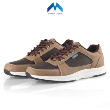 BOSSINDO Marco M6143 Marco Hitam Sepatu Sneakers Tali Pria Sepatu Sekolah Formal Sepatu Putih Runnin