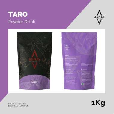 Arnav Powder Drink Taro - Bubuk Minuman Talas Ungu Premium 1 Kg