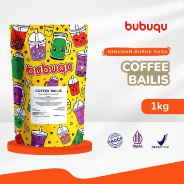 Bubuqu Powder Drink Coffee Baileys - Bubuk Minuman Kopi Bailis 1 Kg
