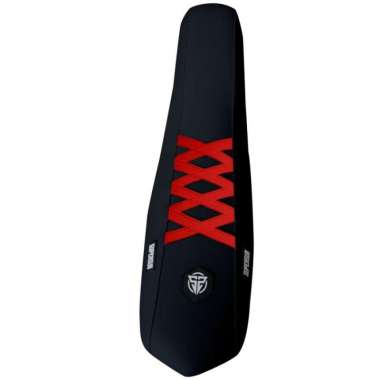 crf150 Sarung jok motor cover kain kulit supersub bungkus luar klx wr Merah