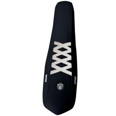 crf150 Sarung jok motor cover kain kulit supersub bungkus luar klx wr Putih