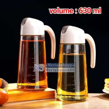 Botol Minyak Goreng 630ml Tempat Wadah Gula Cair Kecap Jar Dispenser
