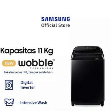 Mesin Cuci Samsung Wa11T5260Bv/Se 11Kg Inverter Wobble Multicolor