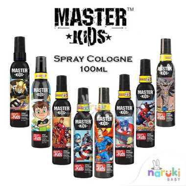 Master Kids Spray Cologne 100ml Parfum Superhero Anak Ben 10