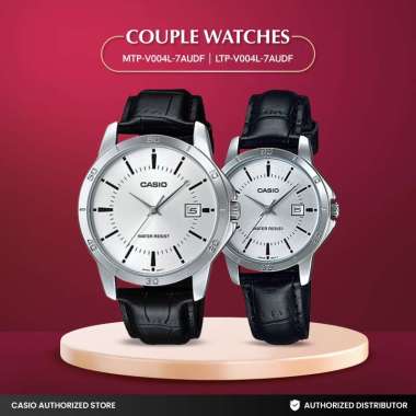 Jam Tangan Couple Casio MTP-V004L-7AUDF x LTP-V004L-7AUDF