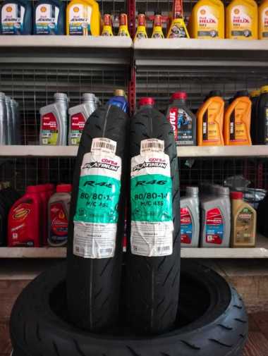 Ban Motor mio, beat, vario, fino dll Corsa ring14 R46 tubeless soft compound 100/80-14