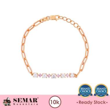 Gelang Emas Rantai Tena Moalissa Gold 10K Semar Nusantara