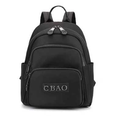 Tas Ransel Wanita Chibao CB 3098 Kombi Kulit Asli CB 3098 Kulit Hitam