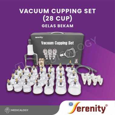 Serenity Vacuum Cupping Set/Bekam (28 Cup)