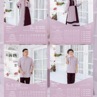 SARIMBIT SEPLY 2024 EKSIS 218 LADY PINK MEYRA 207 KASEO 197 GAMIS XL