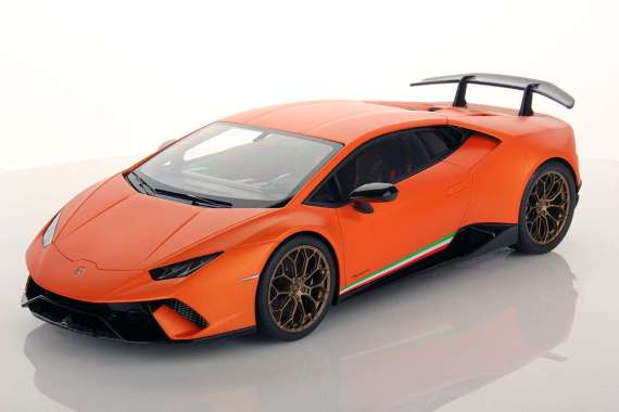 1:18 MR MODELS LAMBORGHINI HURACAN PERFORMANTE ARANCIO ANTHAEUS
