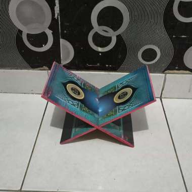 Rekal tatakan alquran karakter Variasi Hijau-Allah