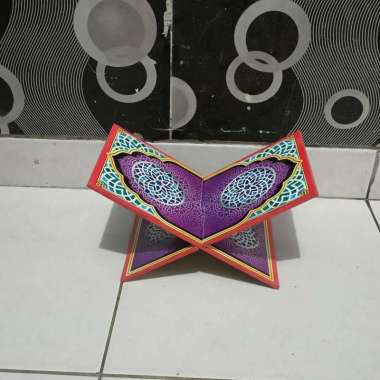 Rekal tatakan alquran karakter Variasi Ungu