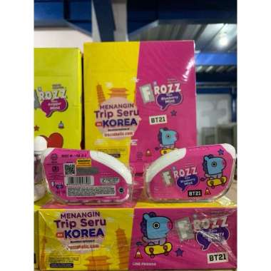 Frozz Sugar Free Blackberry Mint, Anggur Mint, Blueberry Mint, Lime Mint Blueberry