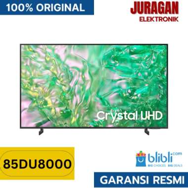 Samsung Tv 85DU8000 Smart Tv 85 Inch Crystal UHD 4K