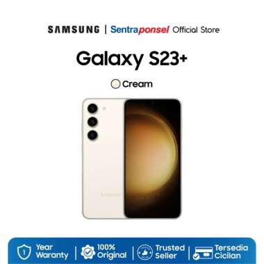 Handphone Samsung Galaxy S23 Plus 5G NFC 8GB+256GB Cream
