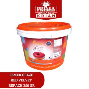 ELMER GLAZE RED VELVET ECER 250gram