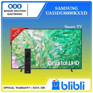 TV Samsung 55DU8000 4K UHD Smart TV Pengganti 55CU8000 55 Inch Samsung UA55DU8000KXXD