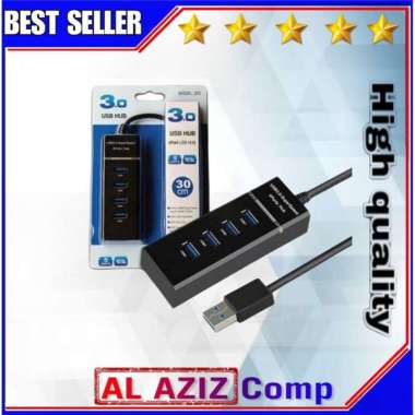 Usb HUB 3.0 1-4 Port Panjang Kabel 30cm