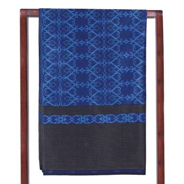 Kain Batik BHS Excellent Motif Jacquard Warna Biru