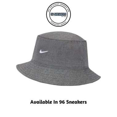 Topi Bucket Unisex Nike Sportswear Bucket Hat Grey (DV5635-010) ORIGINAL