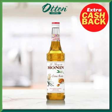 Monin - Syrup Creme Brulee (700 ML) - Sirup Minuman