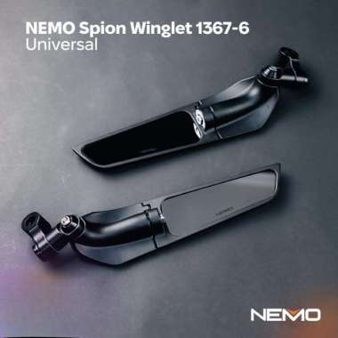 Event Test Ride Blibli - NEMO Spion Winglet (1367-6) Model Rizoma Universal Kaca Cembung