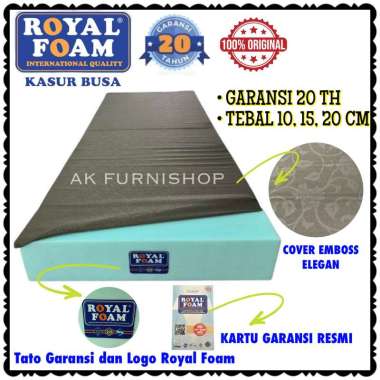 ROYAL FOAM Kasur Busa Original Garansi 20 Tahun - DENSITY 24 60X200X10 CM