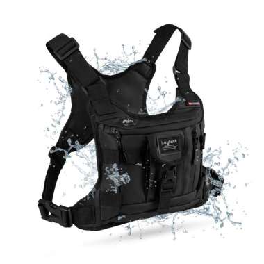 HEYLOOK Official - Chest Bag DETROY 2.0 Waterproof Anti Air Tas Dada Outdoor Tactical Rig Bag