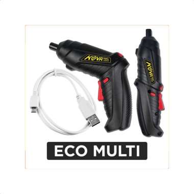 Kova Forta Cordless Screw Driver CK-48 Mesin Bor Tangan Obeng Baterai Eco Multi