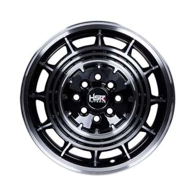 HSR WHEEL RTR HSR R14X6 H8X100-114,3 ET35 GBMF GLOSS BLACK/MF