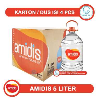 Amidis 5 Liter Mini Galon - Air Minum Distilasi