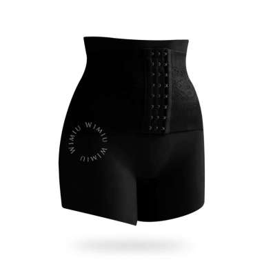 WIMIU Korset Celana Seamless Kait Pelangsing Perut Buncit High Waist Body Shaper Tummy Control Slimm