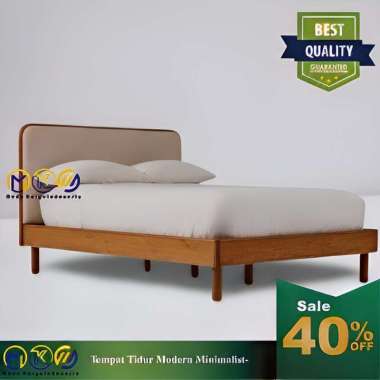 Dipan Kayu Jati Model Minimalis Bahan Kayu Jati Furniture Jepara 180x200