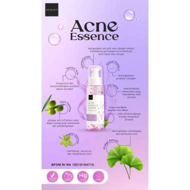 SCARLETT Acne/Brightly Essence Toner 100% Original For Acne Care