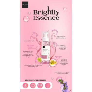 SCARLETT Acne/Brightly Essence Toner 100% Original For Brightening