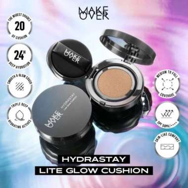 Make Over Hydrastay Lite Glow Cushion N10 Marble
